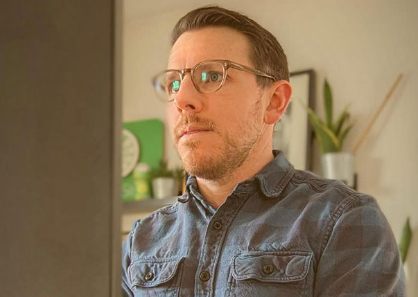 Ben at desk
