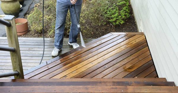 Deck Cleaning